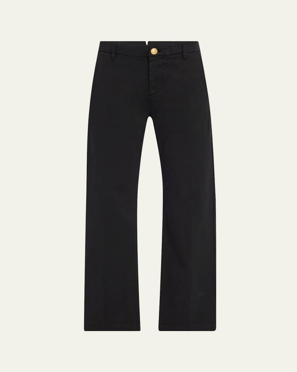 Hope Straight-Leg Stretch Cotton Pants